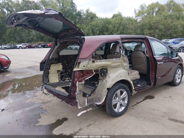 46159805 :رقم المزاد ، 5FNRL6H75LB050658 vin ، 2020 Honda Odyssey Ex-l/ex-l W/navi   Res مزاد بيع