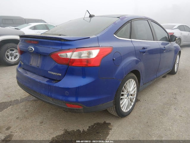 Продаж на аукціоні авто 2014 Ford Focus Titanium, vin: 1FADP3J24EL312249, номер лоту: 46159810
