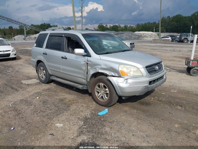 46159849 :رقم المزاد ، 5FNYF18555B007333 vin ، 2005 Honda Pilot Ex-l مزاد بيع