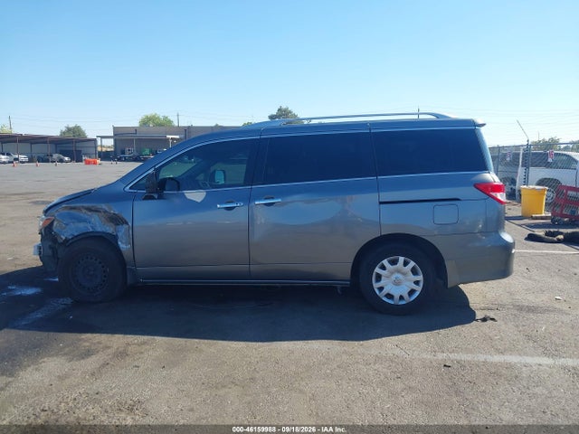 2014 Nissan Quest S მანქანა იყიდება აუქციონზე, vin: JN8AE2KP7E9102723, აუქციონის ნომერი: 46159988