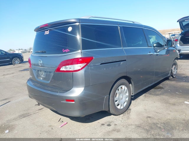 2014 Nissan Quest S მანქანა იყიდება აუქციონზე, vin: JN8AE2KP7E9102723, აუქციონის ნომერი: 46159988