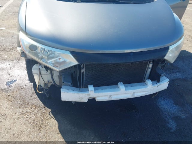 2014 Nissan Quest S მანქანა იყიდება აუქციონზე, vin: JN8AE2KP7E9102723, აუქციონის ნომერი: 46159988