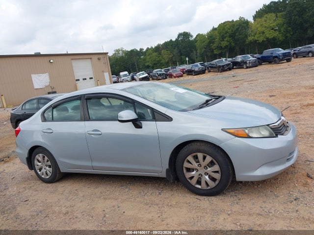 Продажа на аукционе авто 2012 Honda Civic Lx, vin: 2HGFB2F5XCH571791, номер лота: 46160017