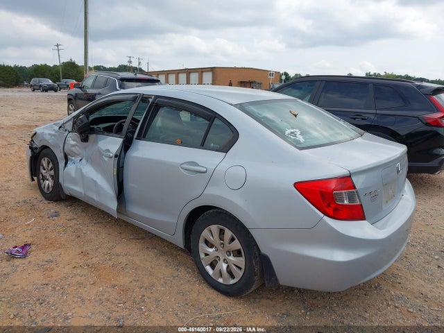 Продажа на аукционе авто 2012 Honda Civic Lx, vin: 2HGFB2F5XCH571791, номер лота: 46160017