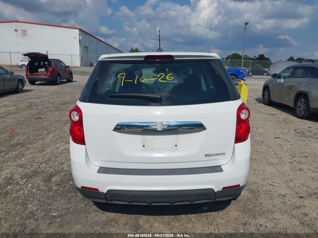 46160036 :رقم المزاد ، 2GNALLEK2F6344217 vin ، 2015 Chevrolet Equinox L مزاد بيع