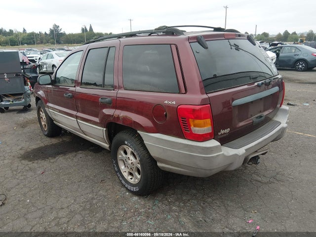 Продаж на аукціоні авто 1999 Jeep Grand Cherokee Laredo, vin: 1J4GW58S8XC646194, номер лоту: 46160096
