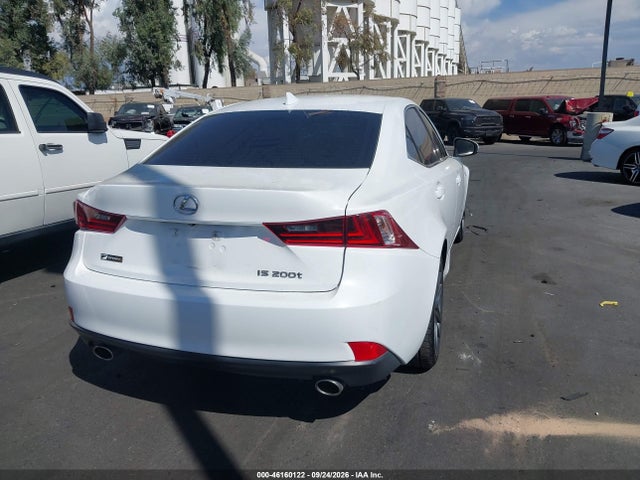 46160122 :رقم المزاد ، JTHBA1D27G5021804 vin ، 2016 Lexus Is 200t مزاد بيع