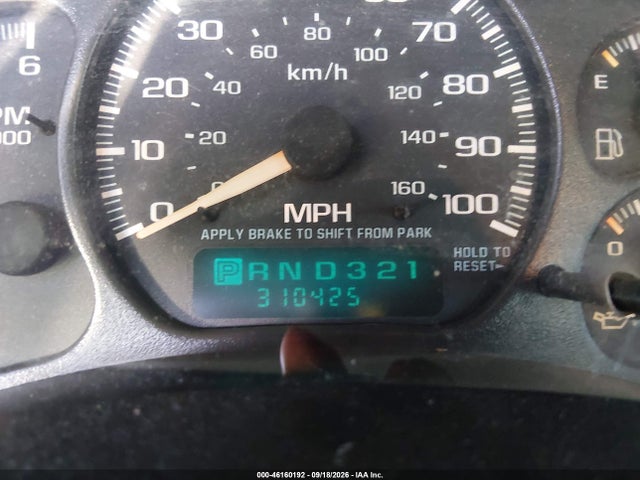 46160192 :رقم المزاد ، 1GCEC14W71Z305526 vin ، 2001 Chevrolet Silverado 1500 مزاد بيع
