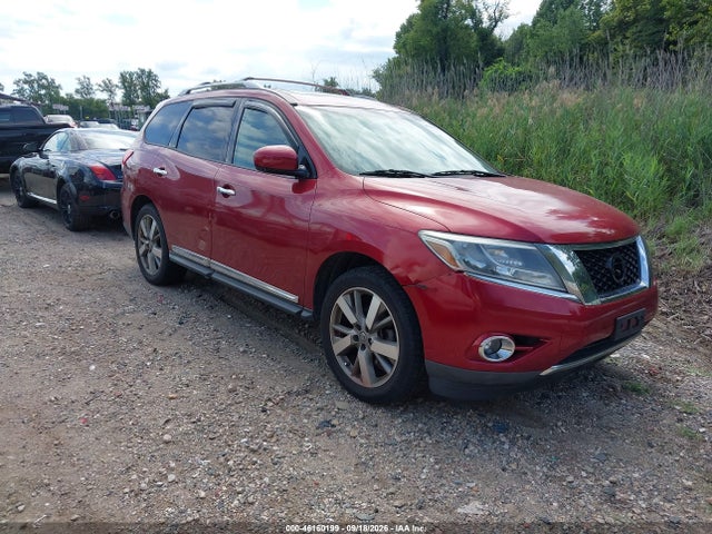 2013 Nissan Pathfinder Platinum მანქანა იყიდება აუქციონზე, vin: 5N1AR2MM9DC639447, აუქციონის ნომერი: 46160199