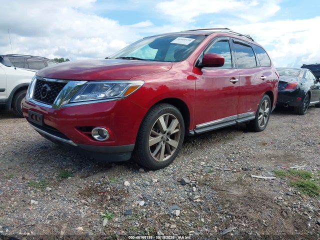 2013 Nissan Pathfinder Platinum მანქანა იყიდება აუქციონზე, vin: 5N1AR2MM9DC639447, აუქციონის ნომერი: 46160199