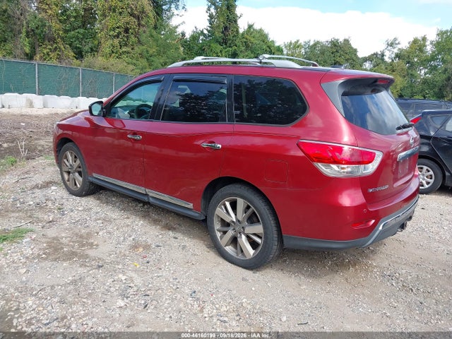 2013 Nissan Pathfinder Platinum მანქანა იყიდება აუქციონზე, vin: 5N1AR2MM9DC639447, აუქციონის ნომერი: 46160199