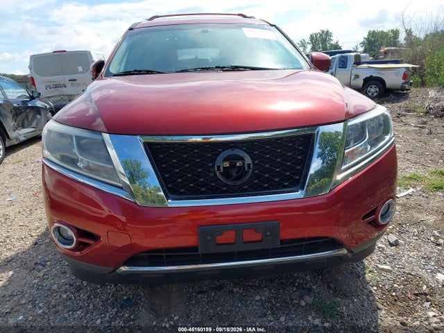 2013 Nissan Pathfinder Platinum მანქანა იყიდება აუქციონზე, vin: 5N1AR2MM9DC639447, აუქციონის ნომერი: 46160199