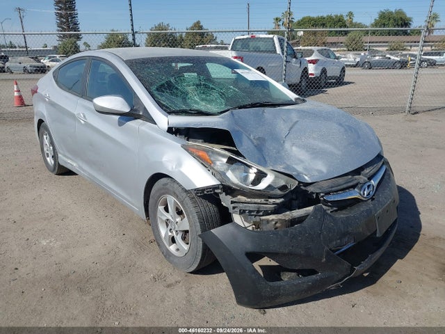 2014 Hyundai Elantra Se მანქანა იყიდება აუქციონზე, vin: 5NPDH4AE0EH477677, აუქციონის ნომერი: 46160232