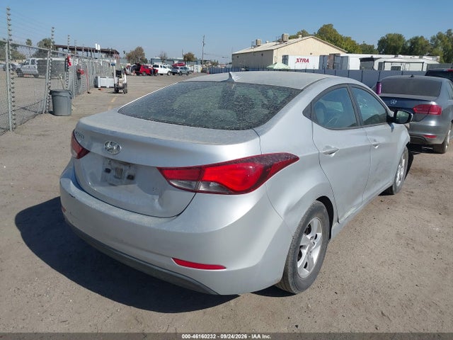 2014 Hyundai Elantra Se მანქანა იყიდება აუქციონზე, vin: 5NPDH4AE0EH477677, აუქციონის ნომერი: 46160232
