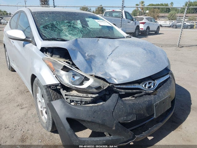 2014 Hyundai Elantra Se მანქანა იყიდება აუქციონზე, vin: 5NPDH4AE0EH477677, აუქციონის ნომერი: 46160232