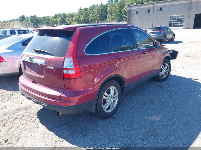 2010 Honda Cr-v Ex-l მანქანა იყიდება აუქციონზე, vin: JHLRE4H72AC008783, აუქციონის ნომერი: 46160237
