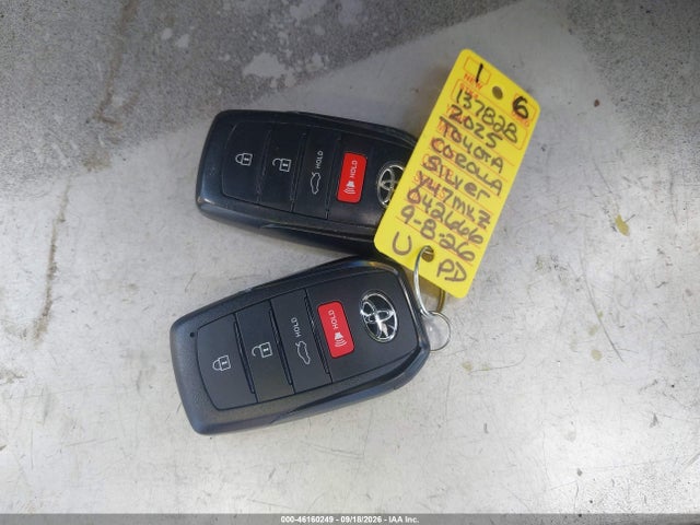 46160249 :رقم المزاد ، JTDBCMFEXSJ042666 vin ، 2025 Toyota Corolla Hybrid Le مزاد بيع