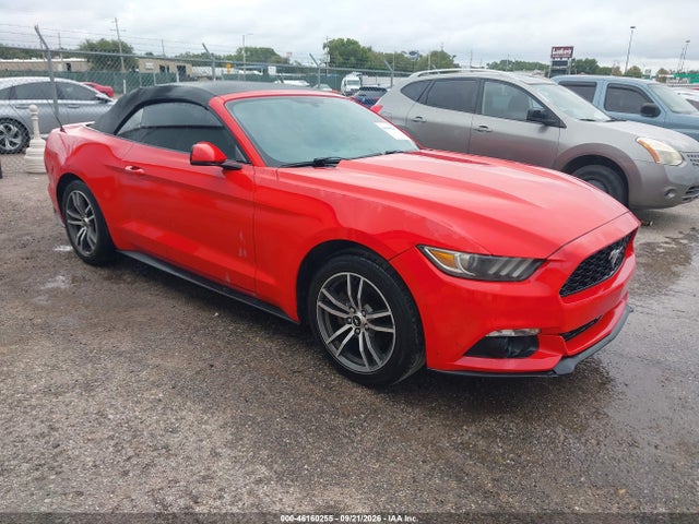 Продаж на аукціоні авто 2016 Ford Mustang Ecoboost Premium, vin: 1FATP8UH5G5238260, номер лоту: 46160255