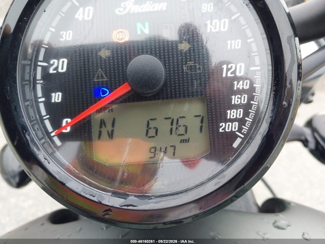 46160261 :رقم المزاد ، 56KMTA003N3183893 vin ، 2022 Indian Motorcycle Co. Scout Bobber Abs مزاد بيع