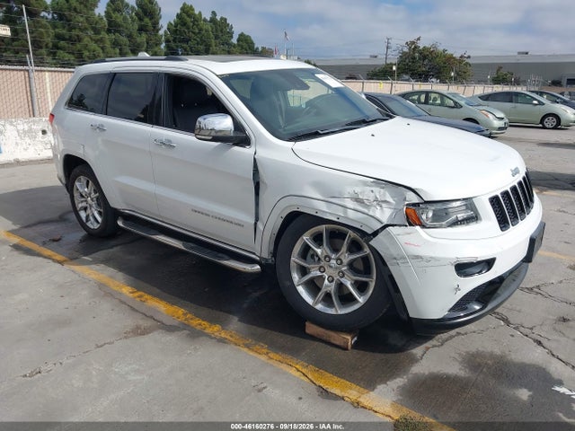2014 Jeep Grand Cherokee Summit მანქანა იყიდება აუქციონზე, vin: 1C4RJFJM3EC315583, აუქციონის ნომერი: 46160276