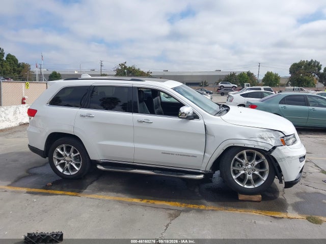 2014 Jeep Grand Cherokee Summit მანქანა იყიდება აუქციონზე, vin: 1C4RJFJM3EC315583, აუქციონის ნომერი: 46160276