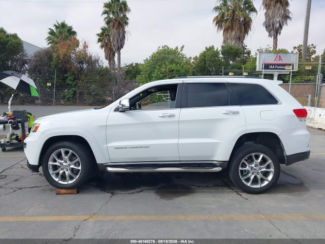 2014 Jeep Grand Cherokee Summit მანქანა იყიდება აუქციონზე, vin: 1C4RJFJM3EC315583, აუქციონის ნომერი: 46160276