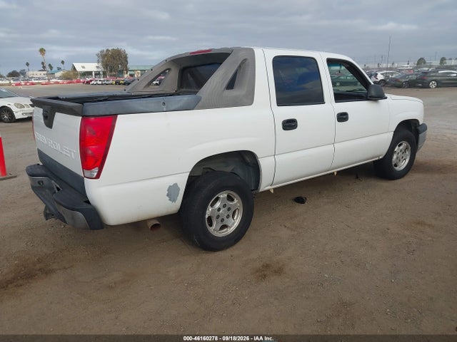 2004 Chevrolet Avalanche 1500 მანქანა იყიდება აუქციონზე, vin: 3GNEC12T54G103482, აუქციონის ნომერი: 46160278