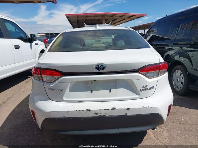 46160314 :رقم المزاد ، JTDBCMFE8P3015946 vin ، 2023 Toyota Corolla Hybrid Le مزاد بيع