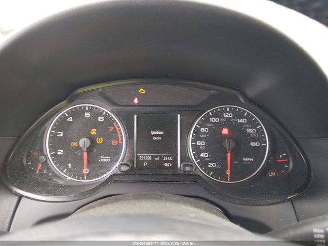 46160377 :رقم المزاد ، WA1LFAFP5CA139443 vin ، 2012 Audi Q5 2.0t Premium مزاد بيع