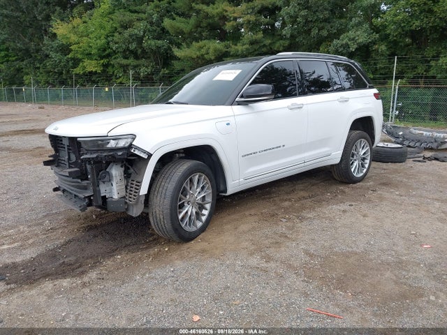 2023 Jeep Grand Cherokee 4xe Summit მანქანა იყიდება აუქციონზე, vin: 1C4RJYE62P8791577, აუქციონის ნომერი: 46160526