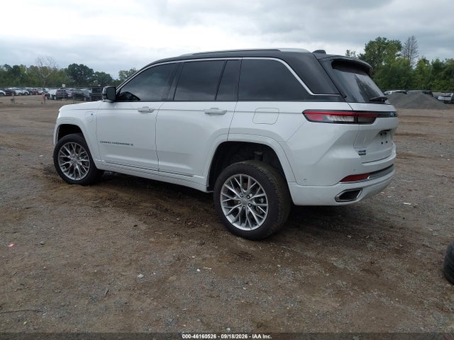 2023 Jeep Grand Cherokee 4xe Summit მანქანა იყიდება აუქციონზე, vin: 1C4RJYE62P8791577, აუქციონის ნომერი: 46160526