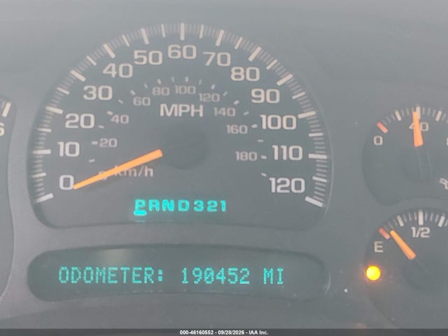 Продаж на аукціоні авто 2003 Chevrolet Silverado 1500hd Ls, vin: 1GCGC13U53F114927, номер лоту: 46160552