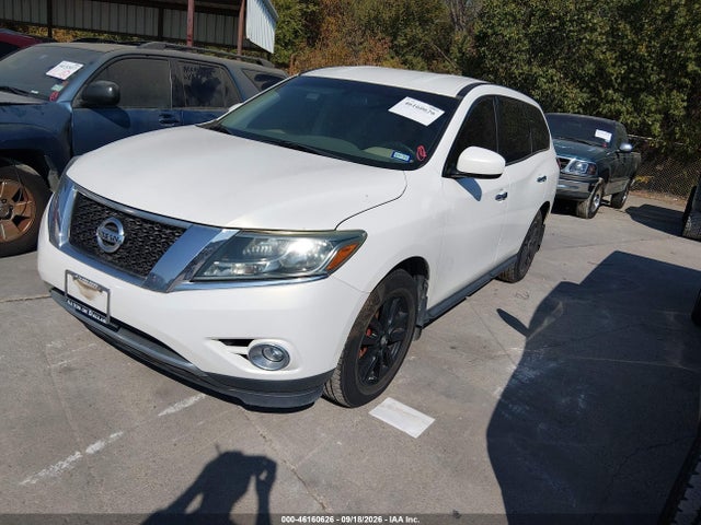 2014 Nissan Pathfinder S მანქანა იყიდება აუქციონზე, vin: 5N1AR2MN0EC721402, აუქციონის ნომერი: 46160626