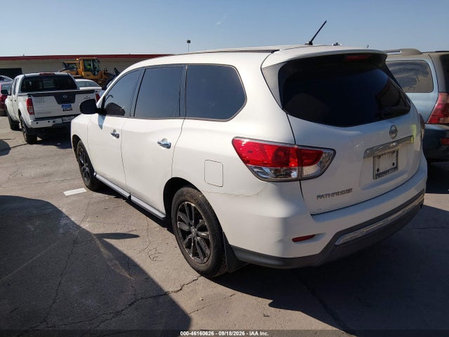 2014 Nissan Pathfinder S მანქანა იყიდება აუქციონზე, vin: 5N1AR2MN0EC721402, აუქციონის ნომერი: 46160626