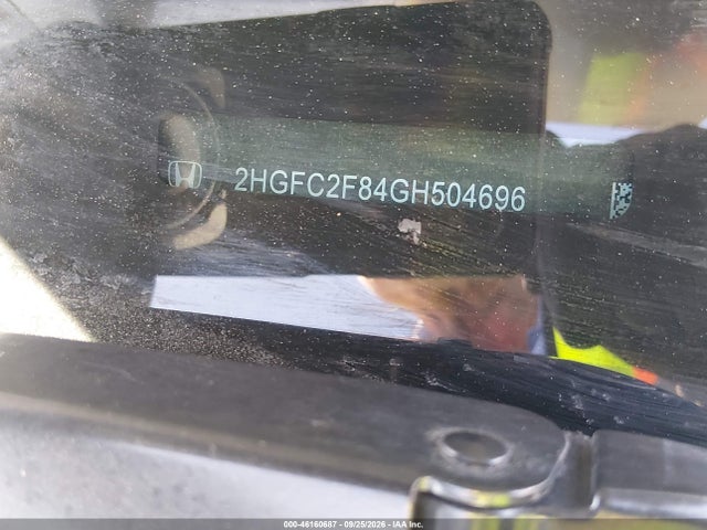 Honda CIVIC EX 2016 2HGFC2F84GH504696 Image 9