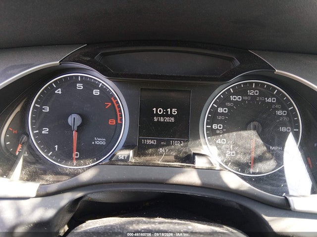 46160706 :رقم المزاد ، WAUFFAFL8BN052334 vin ، 2011 Audi A4 2.0t Premium مزاد بيع