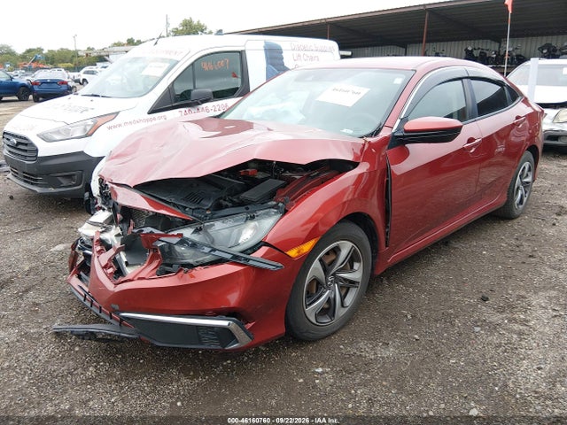 Продажа на аукционе авто 2020 Honda Civic Lx, vin: 19XFC2F61LE001257, номер лота: 46160760