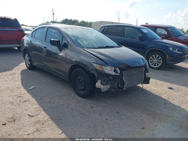 46160786 :رقم المزاد ، 19XFB2F52FE707720 vin ، 2015 Honda Civic Lx مزاد بيع