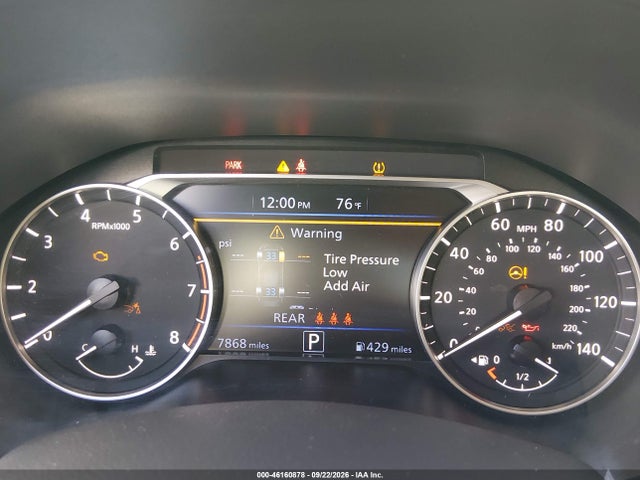46160878 :رقم المزاد ، 1N4BL4DW9TN335504 vin ، 2026 Nissan Altima Sv Awd مزاد بيع