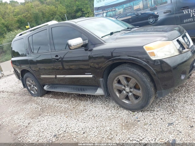 2013 Nissan Armada Platinum მანქანა იყიდება აუქციონზე, vin: 5N1BA0NF9DN605397, აუქციონის ნომერი: 46160929