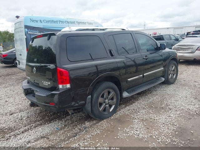 2013 Nissan Armada Platinum მანქანა იყიდება აუქციონზე, vin: 5N1BA0NF9DN605397, აუქციონის ნომერი: 46160929