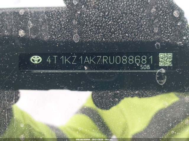 Продаж на аукціоні авто 2024 Toyota Camry Xse V6, vin: 4T1KZ1AK7RU088681, номер лоту: 46160966