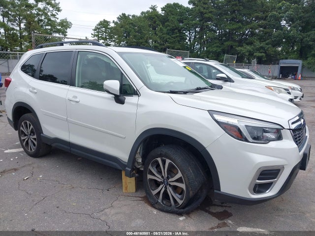 2021 Subaru Forester Limited მანქანა იყიდება აუქციონზე, vin: JF2SKAUCXMH449708, აუქციონის ნომერი: 46160981