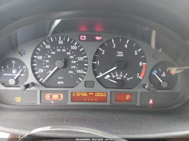 46160994 :رقم المزاد ، WBAAN374X1NJ10961 vin ، 2001 Bmw 325i مزاد بيع
