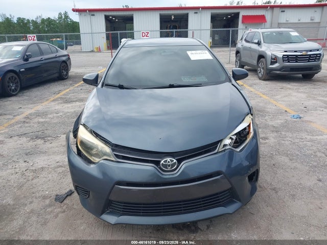 2015 Toyota Corolla Le მანქანა იყიდება აუქციონზე, vin: 2T1BURHEXFC389665, აუქციონის ნომერი: 46161019