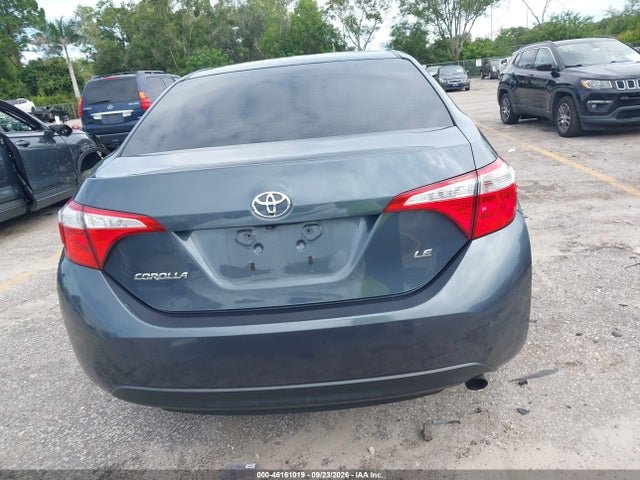 2015 Toyota Corolla Le მანქანა იყიდება აუქციონზე, vin: 2T1BURHEXFC389665, აუქციონის ნომერი: 46161019