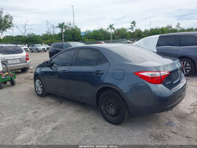 2015 Toyota Corolla Le მანქანა იყიდება აუქციონზე, vin: 2T1BURHEXFC389665, აუქციონის ნომერი: 46161019