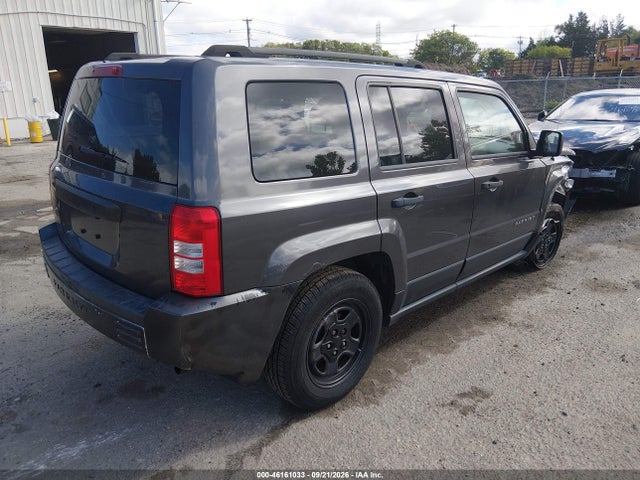 2015 Jeep Patriot Sport მანქანა იყიდება აუქციონზე, vin: 1C4NJPBB1FD144183, აუქციონის ნომერი: 46161033