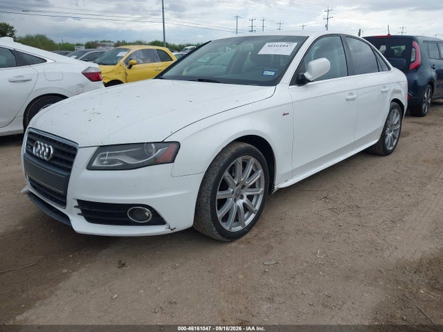 2012 Audi A4 2.0t Premium მანქანა იყიდება აუქციონზე, vin: WAUFFAFL7CN012344, აუქციონის ნომერი: 46161047
