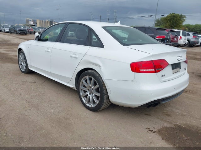 2012 Audi A4 2.0t Premium მანქანა იყიდება აუქციონზე, vin: WAUFFAFL7CN012344, აუქციონის ნომერი: 46161047